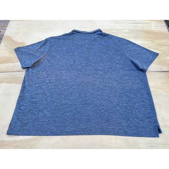 DULUTH Trading Men's Blue Buttoned Short Sleeves Collared Polo‎ Shirt SIZE 2XL - Picture 5 of 5